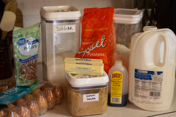 sweet potato casserole ingredients for thanksgiving