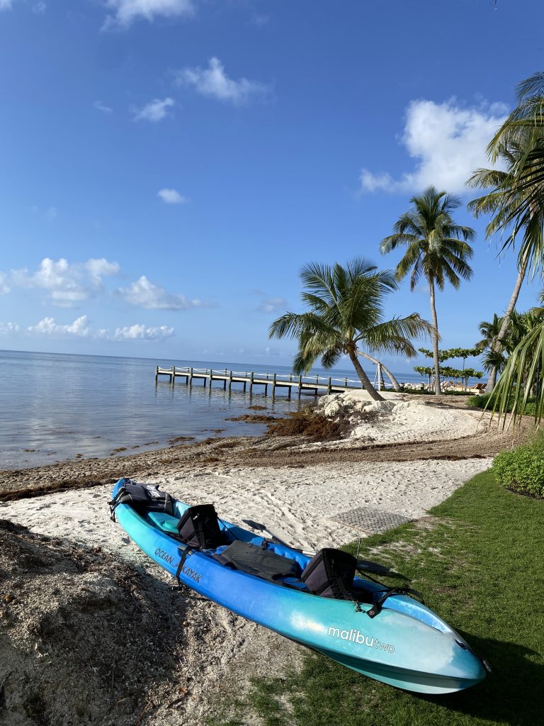 free canoe and kayak ocean front resort florida keys marathon